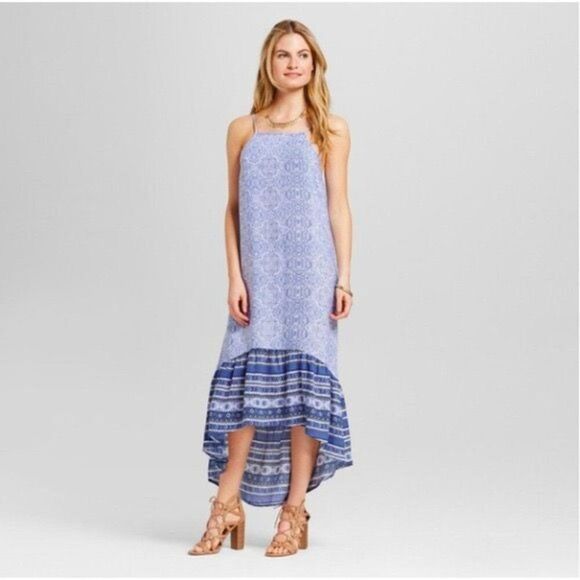 Knox Rose Bohemian Hi-Lo Maxi Dress - Picture 1 of 8